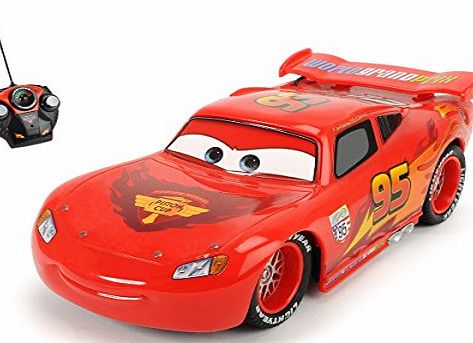 Disney Cars 1:24 Scale ``Original Mcqueen`` Remote Controlled Car (Multi-Colour)