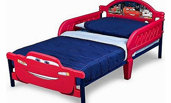 Cars 3D Toddler Bed
