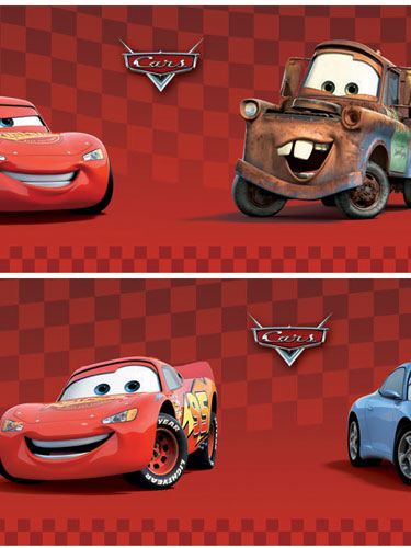 Disney Cars Disney Pixar Cars Border 4 Red Self Adhesive