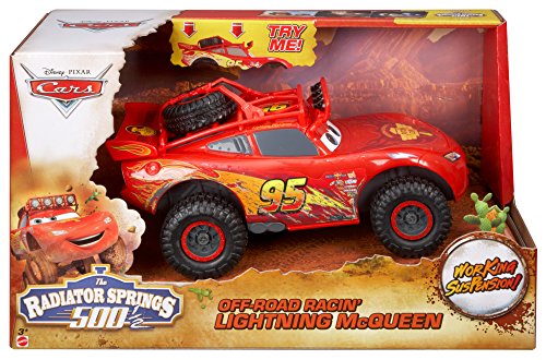 Disney Cars Off Road Racin Lightning McQueen Toy