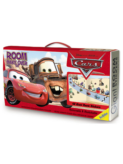 Disney Cars Room Makeover Kit - Giant Wall Stickers