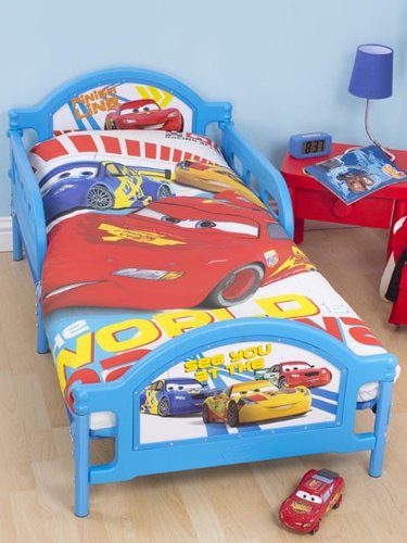 Disney Cars Speed Junior Toddler Bed Duvet Cover 