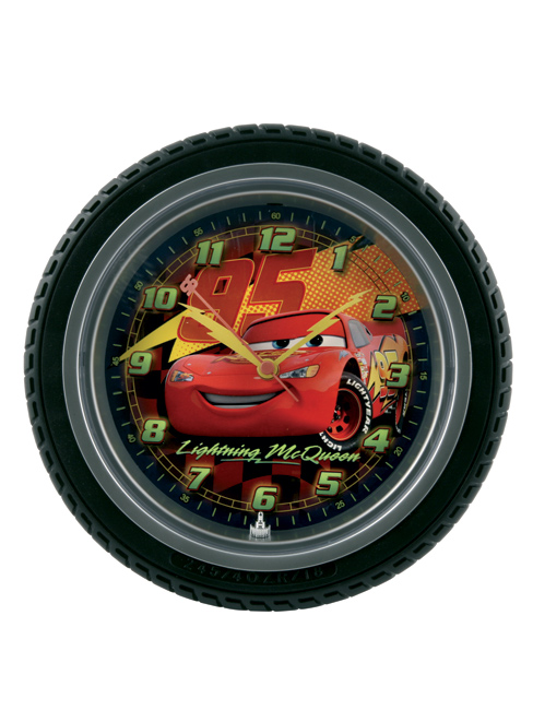 Disney Cars Tyre Wall Clock