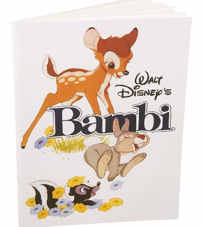 Classics Bambi Film Poster Notebook