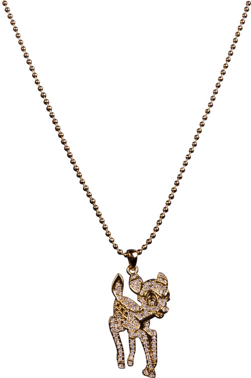 Diamante Bambi Pendant Necklace from Disney Couture