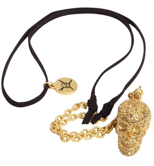 Gold Plated Pirates Of The Caribbean Skull