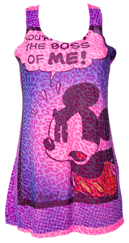 Ladies Mickey Mouse Fluoro Vest from Disney