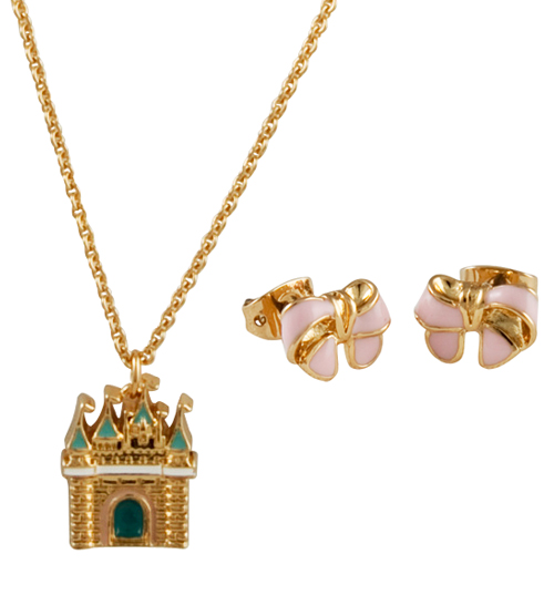 Sleeping Beauty Magic Castle Necklace and