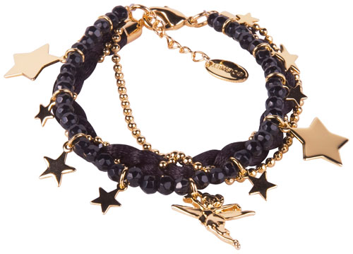 Starry Tink Multi Strand Charm Bracelet from