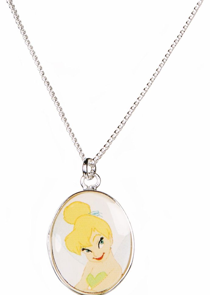 Sterling Silver Tinker Bell Cameo Necklace from