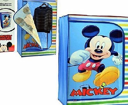 Disney  MICKEY MOUSE CLOTHES SHOES WARDROBE BEDROOM FURNITURE STORAGE ORGANISER