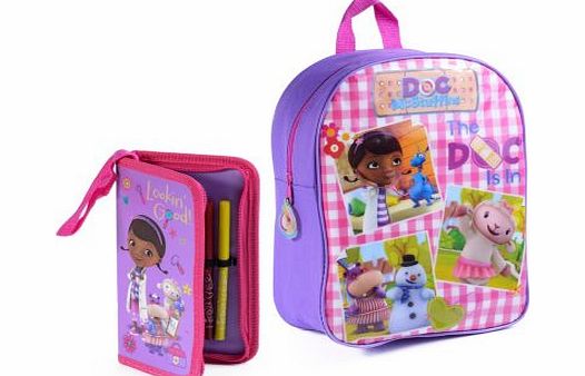 Disney Doc Mcstuffins Backpack - Pink and Purple