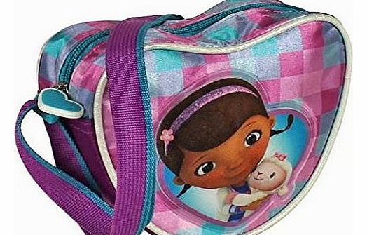 Disney Doc McStufins Kids Heart Shaped Shoulder Bag
