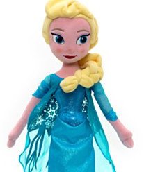 Disney Elsa From Frozen 20`` Soft Toy Doll