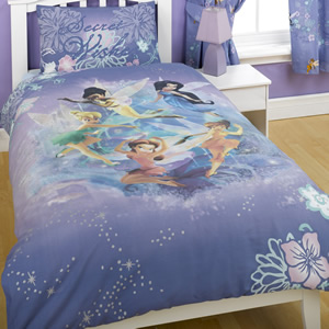 Disney Fairies Bedding - Secret Wishes Duvet Set