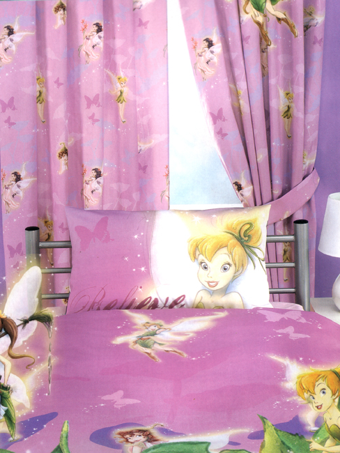 Disney Fairies Fantasy Curtains 54 Drop