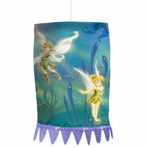 Disney Fairies Illustrative Fabric Pendant