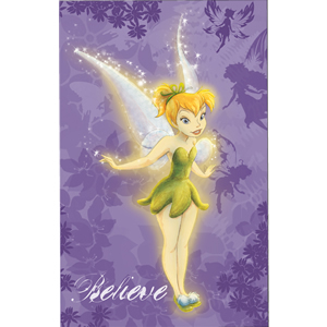 Disney Fairies Rug - Lilac Believe