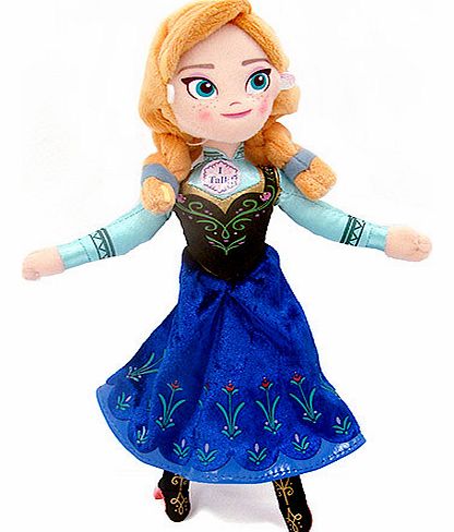 Disney Frozen - 20cm Talking Anna Soft Toy
