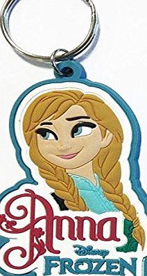 Disney Frozen Anna Rubber Keychain