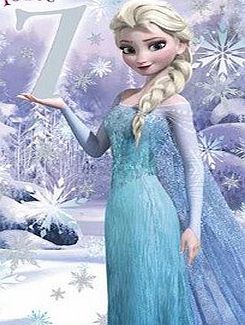 Disney Frozen Elsa 7th Birthday Card 418969