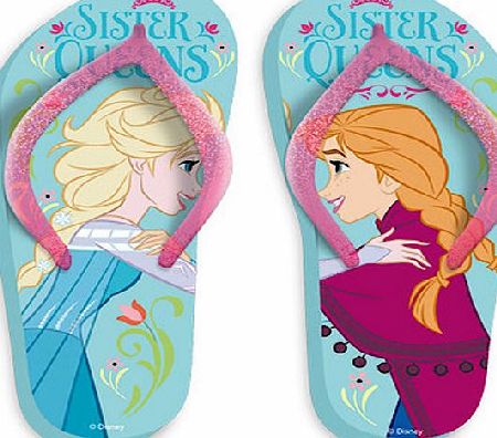 Disney Frozen Flip Flops Junior Size 6-7