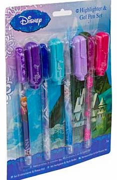 Disney Frozen Frozen Highlighters and Gel Pens Set