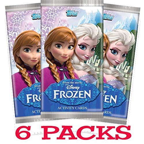 Disney Frozen Official Disney Frozen trading card game - 6 booster packs (48 cards)