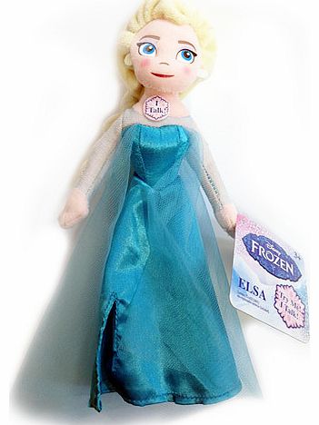Disney Frozen Talking Elsa Soft Toy