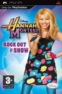 DISNEY Hannah Montana Rock Out The Show PSP