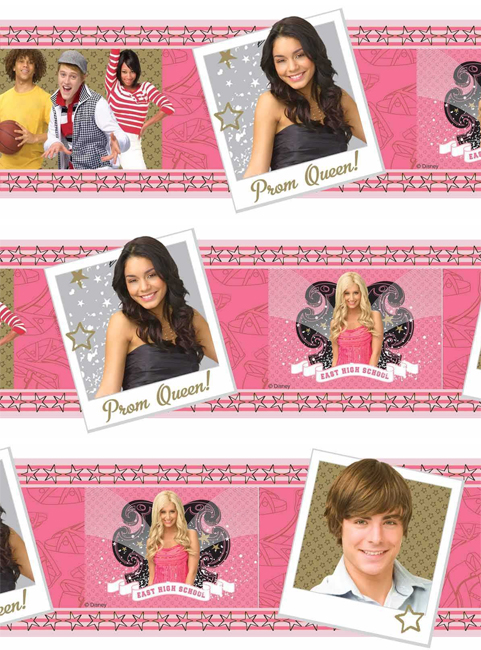 Disney High School Musical 3 Prom Self Adhesive Wallpaper Border 5M