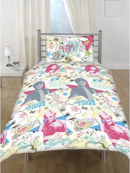 Disney High School Musical High School Musical Duvet Cover Scribbles Design Bedding - SPECIAL LOW PRICE!!