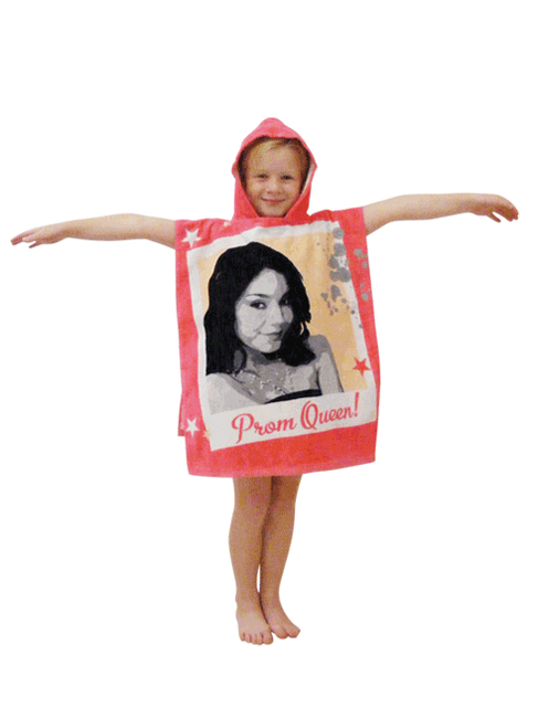 High School Musical `rom`Hooded Poncho Towel