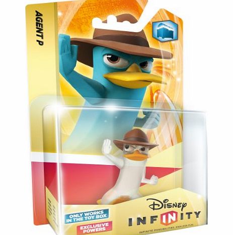 Disney Infinity Agent P Exclusive Clear figure