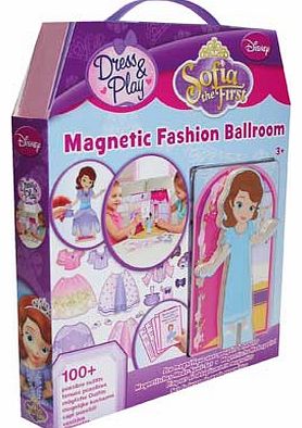 Disney Junior Disney Sofia Dress and Play Magnetic Fashion