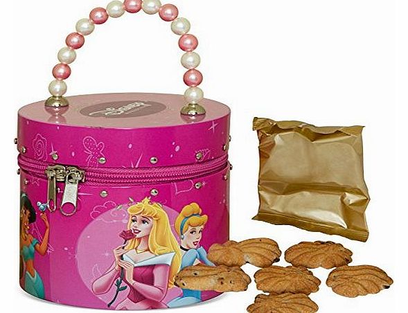 Kids Disney Princess Beauty Vanity Make Up Storage Case + FREE Biscuits
