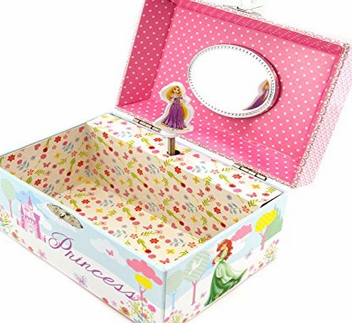 Disney Licensed Product Disney Princess Musical Jewellery Box - Twirling Rapunzel Figure Inside