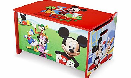 Disney Mickey Mouse Wooden Toy Box
