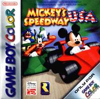 DISNEY Mickeys Speedway USA GBC