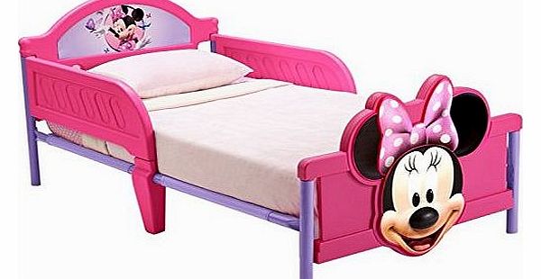 Minnie Mouse 3D Footboard Toddler Bed