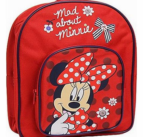 Disney Minnie Mouse Mad About Minnie Arch Backpack