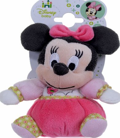 Disney Minnie Mouse Pretty In Pink 6-Inch Soft Toy