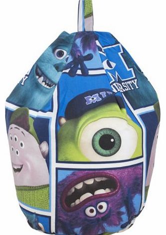 Disney Monsters Inc University Filled Childrens Kids Bean Bag
