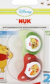 Disney NUK Winnie The Pooh Orthodontic Soother - 6-18