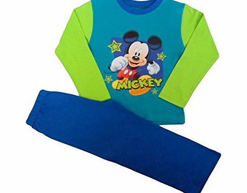 Disney Official Disney Mickey Mouse Pyjamas Boys Cotton Pyjama Set Toddler (3-4 Years)