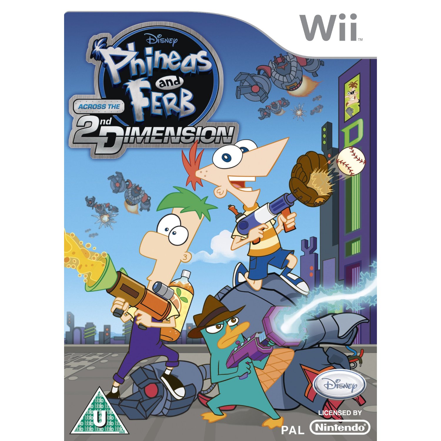 Phineas and Ferb Across the 2nd Dimension Wii