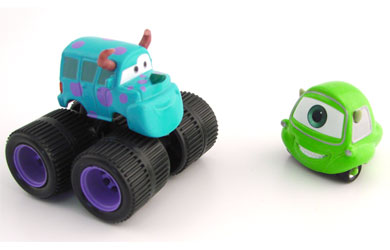 disney Pixar Cars - Diecast Movie Moments - Mike and Sulley