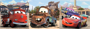disney Pixar Cars 3 x 49 Piece Puzzles in a Box