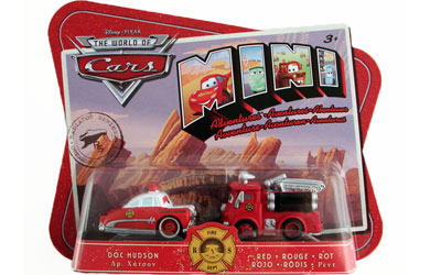 disney Pixar Cars Mini Adventures - Doc Hudson and Red
