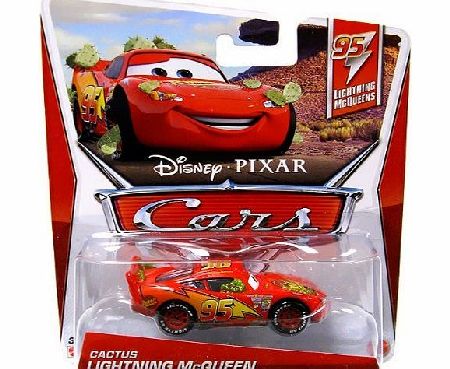 Disney Pixars Cars Disney Pixar Cars 2 Cactus Lightning McQueen # 95